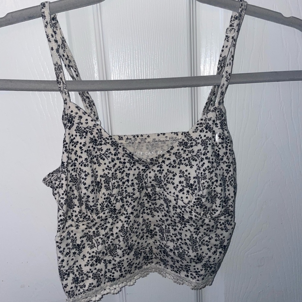 American Eagle soft crop top